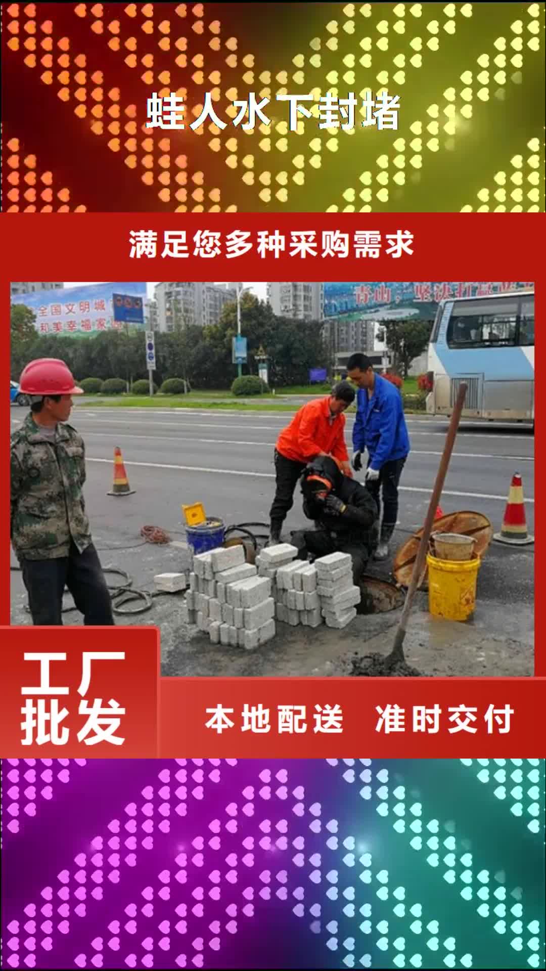 宿迁 蛙人水下封堵 【河道清淤】随心所欲定制