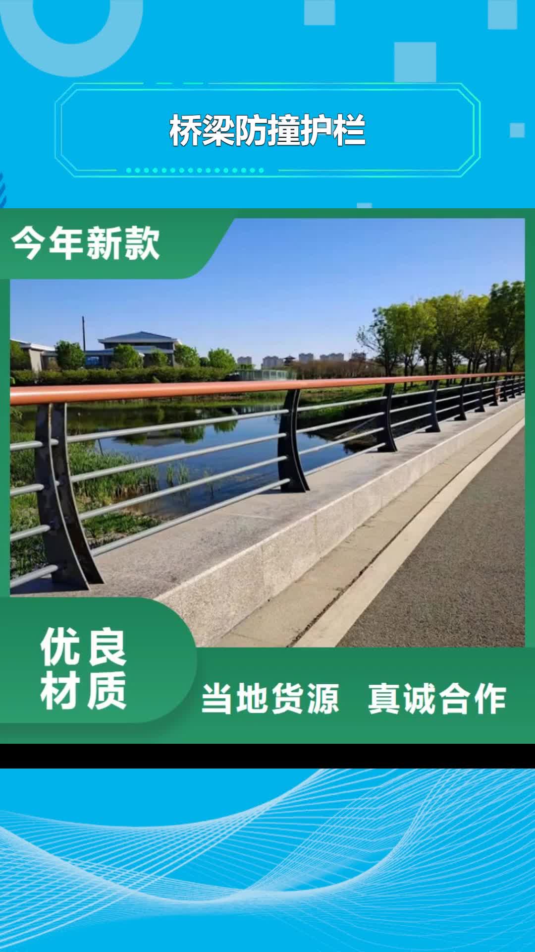 乌海【桥梁防撞护栏】 镀锌管喷塑护栏厂家直销货源充足